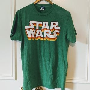 🍀 Star Wars retro logo tee